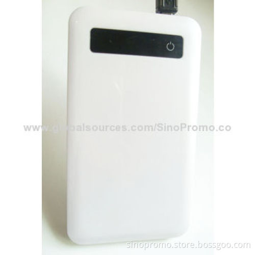 Metal Case Slim Polymer Lithium-ion Power Bank